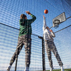 ACON X 17ft Rectangular Trampoline with Net & Ladder