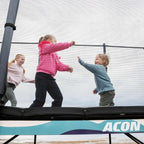 ACON X 17ft Rectangular Trampoline with Net & Ladder