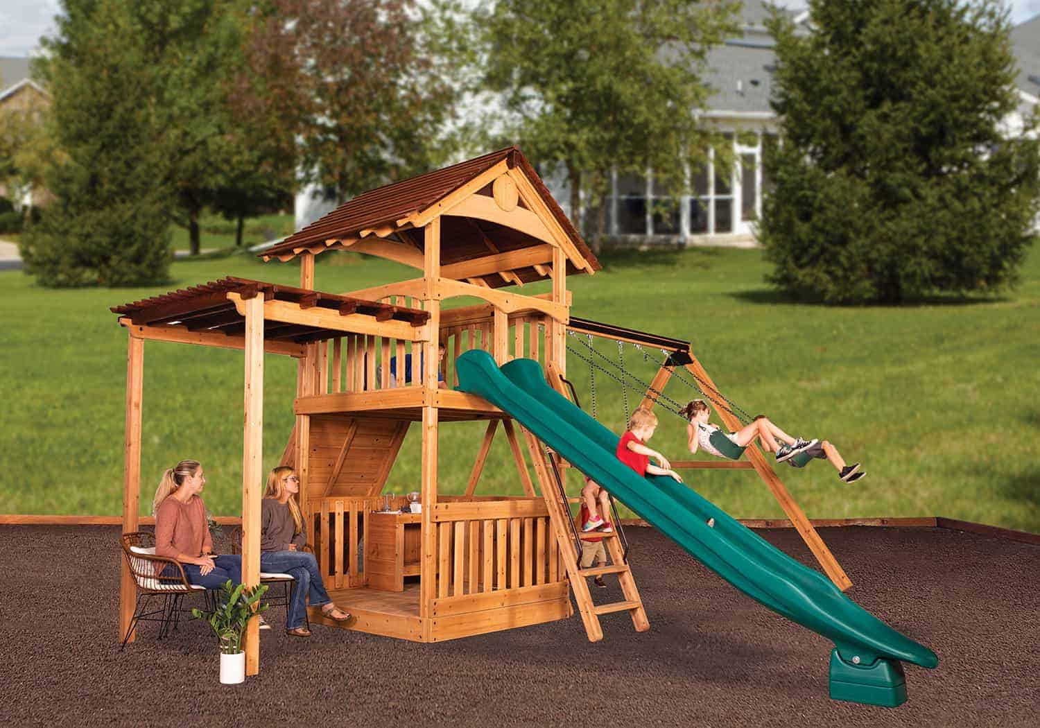 Olympian Treehouse XL 2 - bearplaygrounds