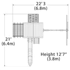 Olympian Treehouse XL 2 - bearplaygrounds