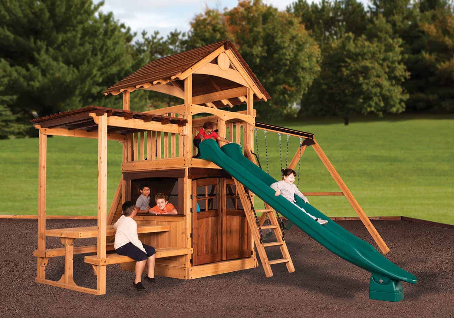 Olympian Treehouse XL 3 - bearplaygrounds