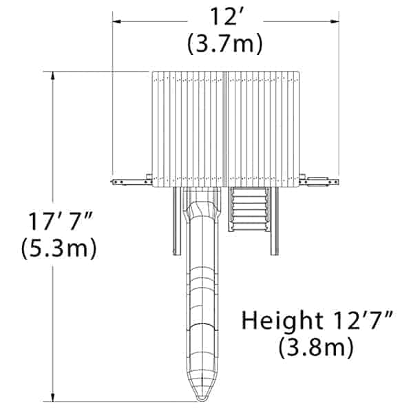Olympian Treehouse XL Space Saver 1 - bearplaygrounds