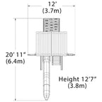 Olympian Treehouse XL Space Saver 2 - bearplaygrounds