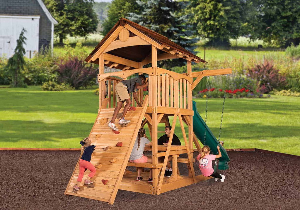 Olympian Treehouse XL Space Saver 2 - bearplaygrounds