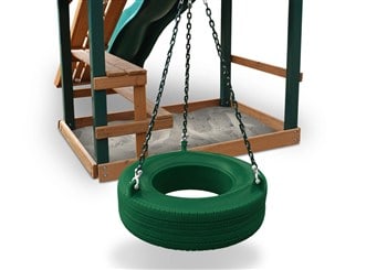 Rotomolded Tire Swing - bearplaygrounds