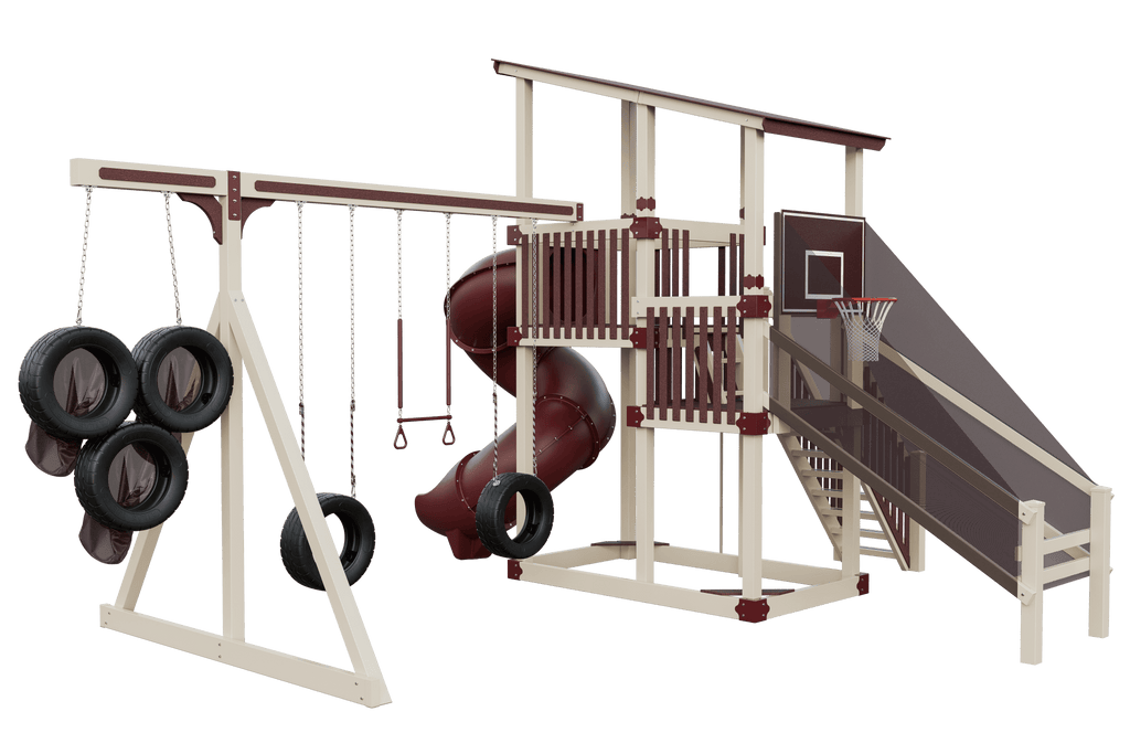 Super 59 Sports Tower - bearplaygrounds