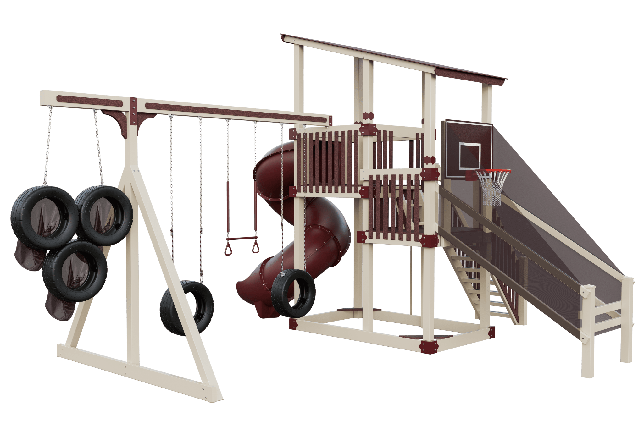 Super 59 Sports Tower - bearplaygrounds