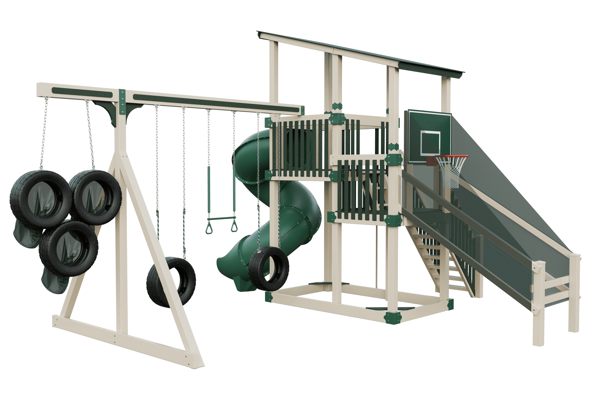 Super 59 Sports Tower - bearplaygrounds