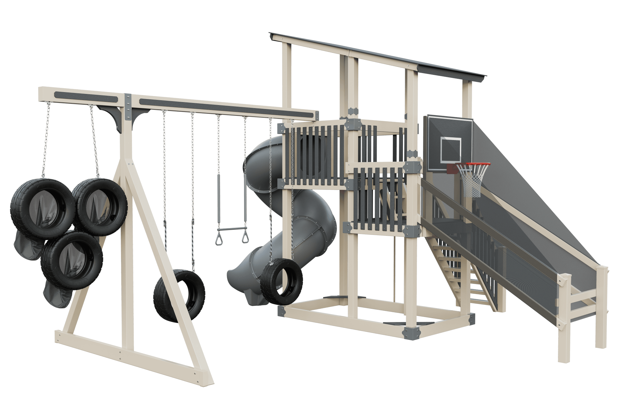 Super 59 Sports Tower - bearplaygrounds