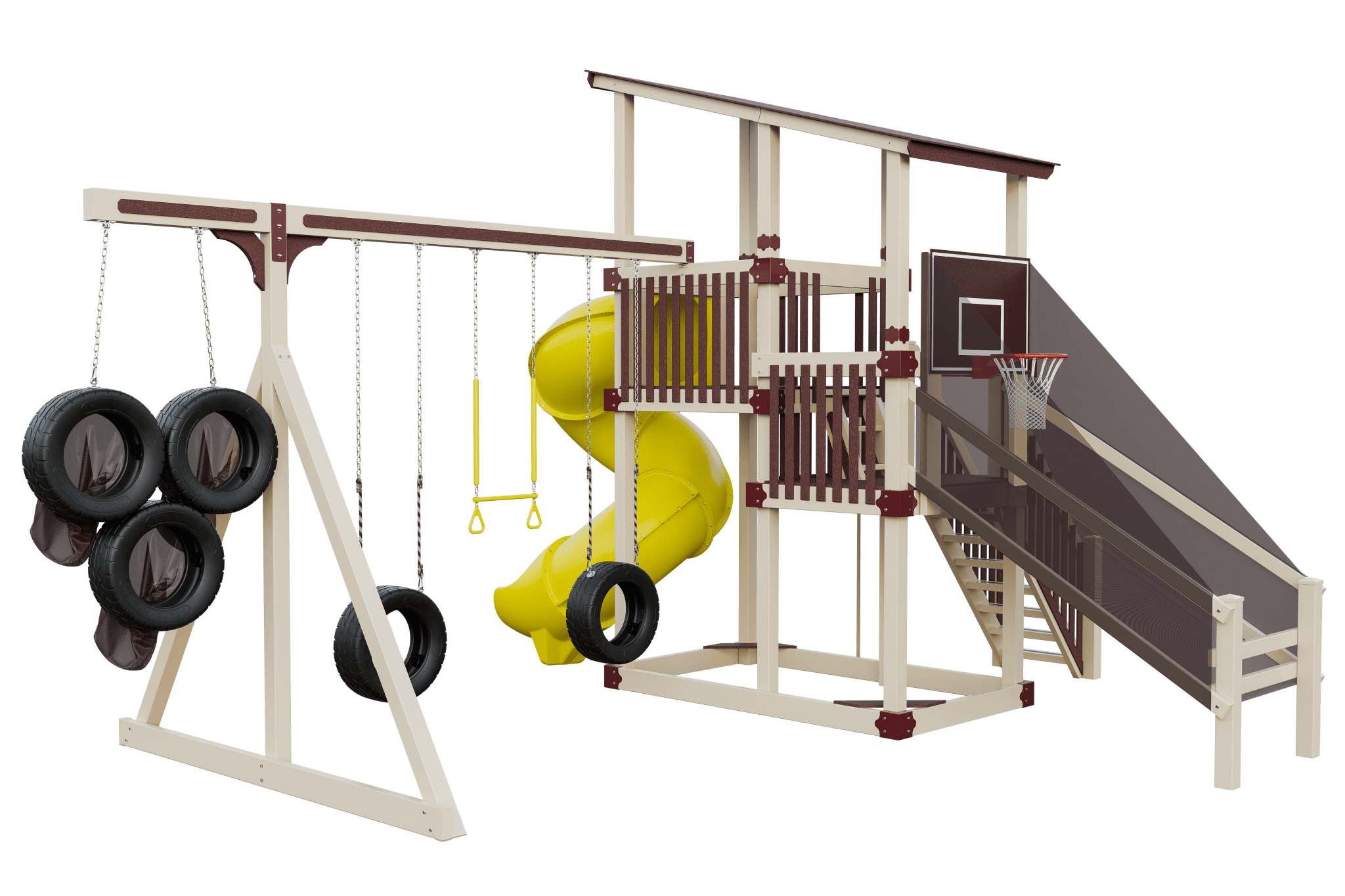 Super 59 Sports Tower - bearplaygrounds