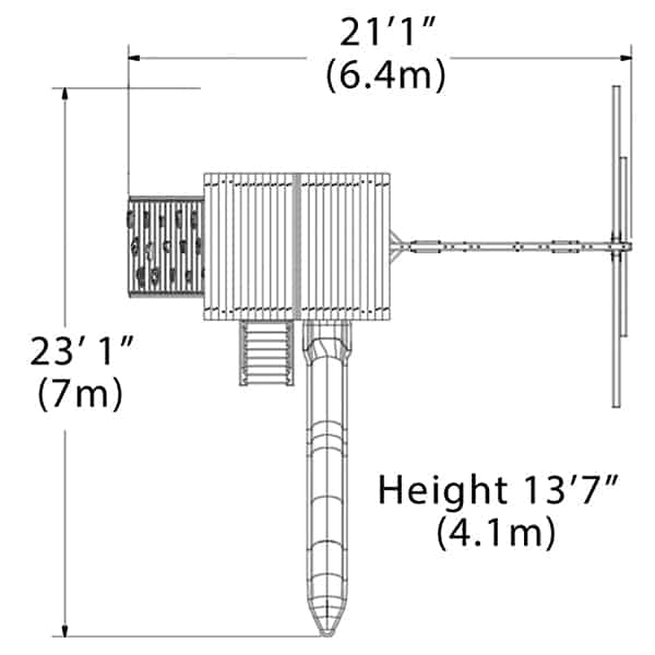 Titan Treehouse XL 1 - bearplaygrounds