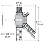 Titan Treehouse XL 14 - bearplaygrounds