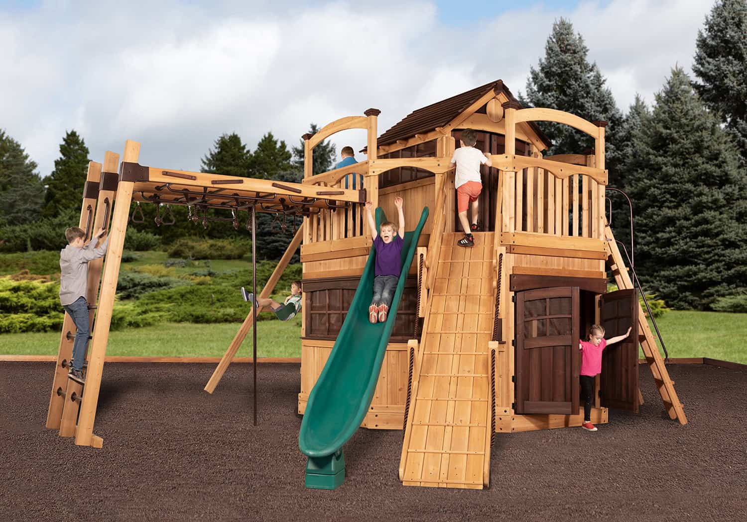 Titan Treehouse XL 14 - bearplaygrounds
