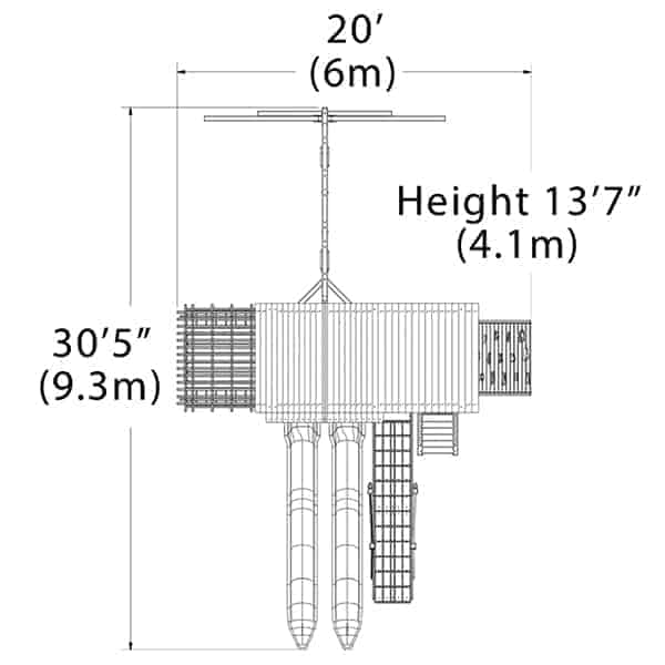 Titan Treehouse XL 4 - bearplaygrounds