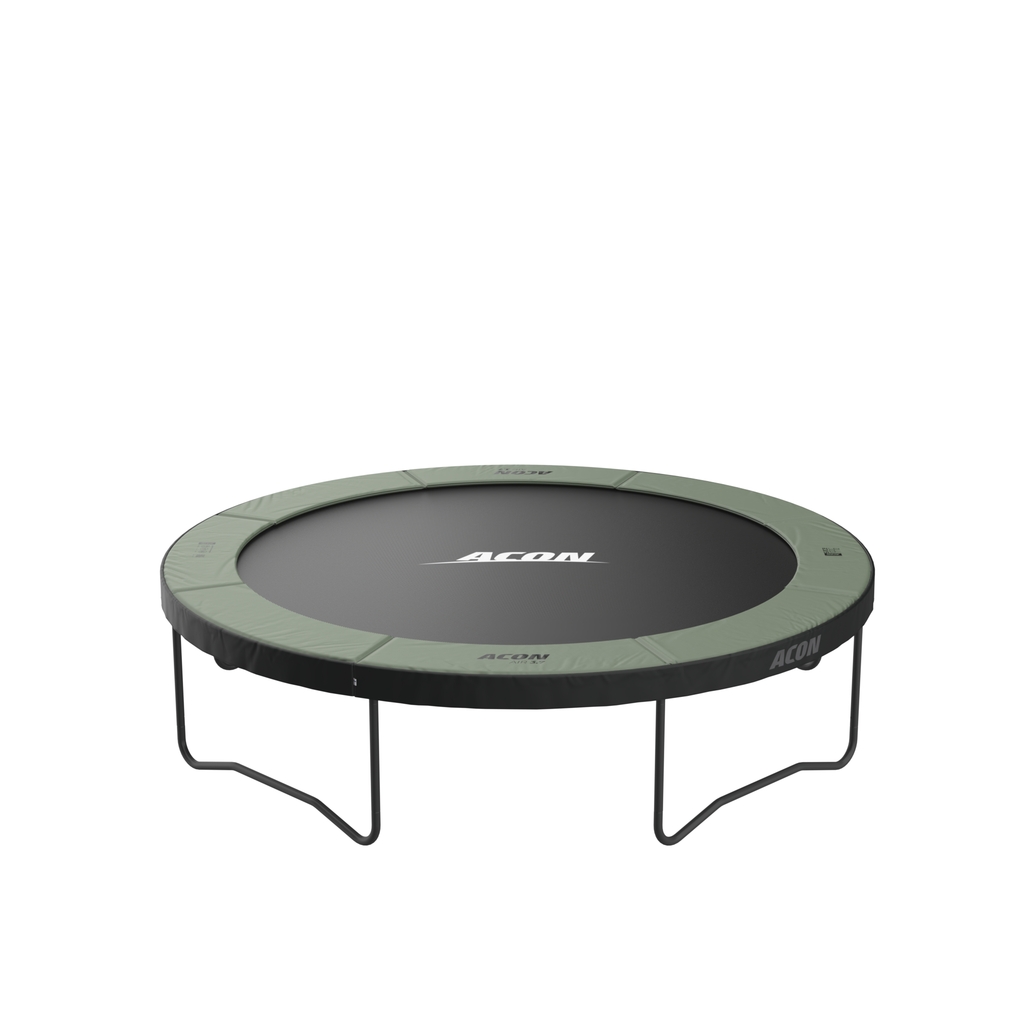 ACON Air 12ft Round Trampoline transparent