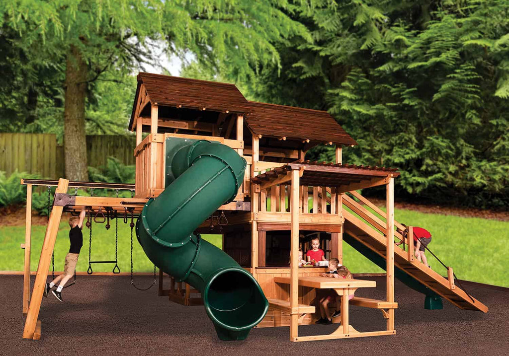 Treehouse Combo Playset - bearplaygrounds