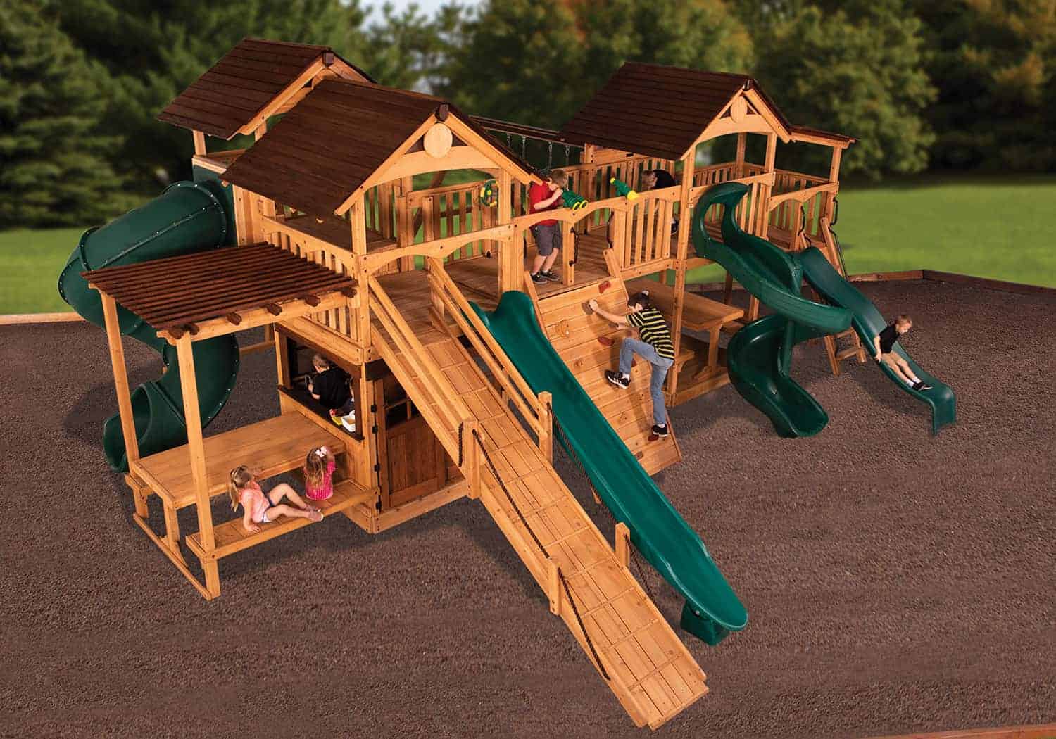 Treehouse Combo Playset - bearplaygrounds