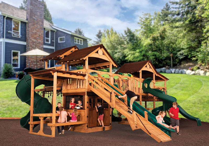 Treehouse Combo Playset - bearplaygrounds